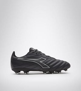 Diadora Brasil Elite Lt Lp12 Men's Football Shoes Black / Silver | 238645-UK