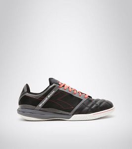 Diadora Brasil Sala Id Men's Futsal Shoes Black / Red | 180256-UK