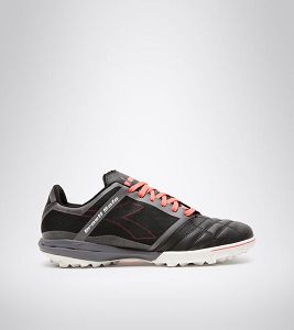 Diadora Brasil Sala Tf Men's Futsal Shoes Black / Red | 495210-UK