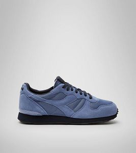 Diadora Camaro Manifesto Men's Trainers Blue / Black | 865243-UK