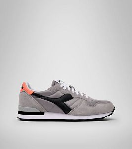 Diadora Camaro Men's Trainers Grey / Black | 980136-UK