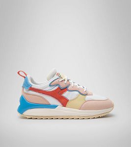 Diadora Jolly Canvas Wn Women's Trainers White / Multi | 940658-UK