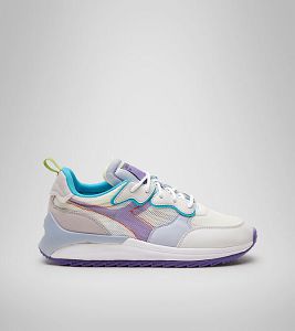 Diadora Jolly Mesh Wn Women's Trainers Beige / Blue / Purple | 604957-UK