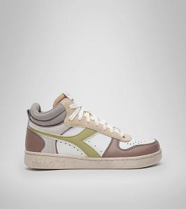 Diadora Magic Basket Demi Icona Wn Women's Trainers White / Multi | 816790-UK