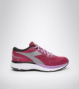 Diadora Mythos Blushield 6 W Women's Running Shoes Red / Silver / White | 702389-UK