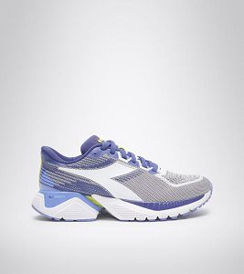 Diadora Mythos Blushield Vigore W Women's Running Shoes White / Navy / Yellow | 745203-UK