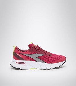 Diadora Mythos Blushield Volo W Women's Running Shoes Red / Silver / White | 634925-UK