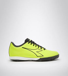 Diadora Pichichi 4 Tfr Men's Futsal Shoes Yellow / Black | 259137-UK