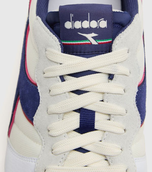 Diadora Camaro Icona Men's Trainers White / Grey / Blue | 598470-UK