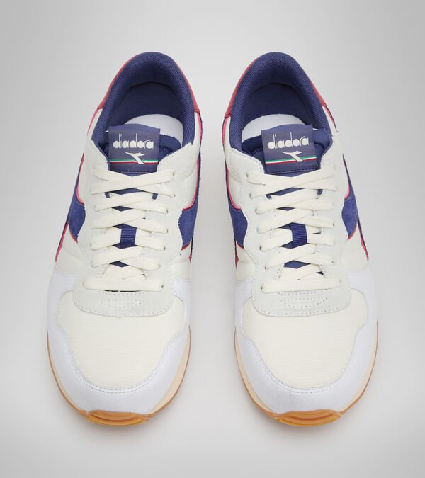 Diadora Camaro Icona Men's Trainers White / Grey / Blue | 598470-UK