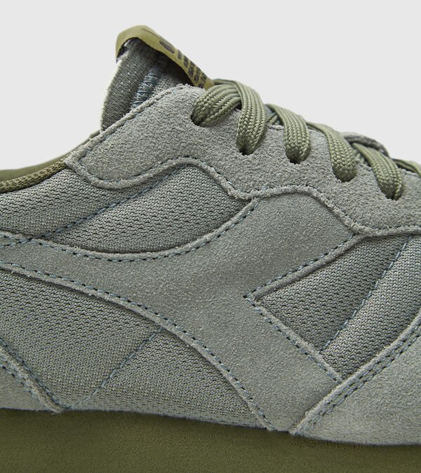 Diadora Camaro Manifesto Men's Trainers Grey / Olive | 943150-UK