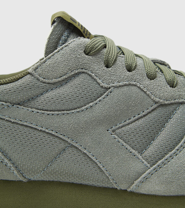 Diadora Camaro Manifesto Women's Trainers Grey / Olive | 736890-UK