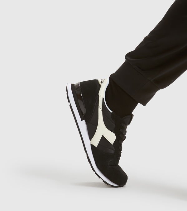 Diadora Camaro Men's Trainers Black / White | 745368-UK