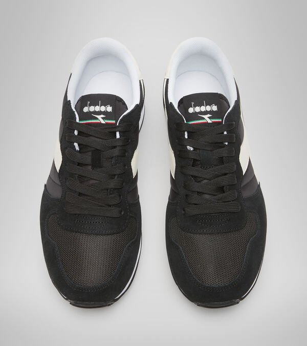 Diadora Camaro Men's Trainers Black / White | 745368-UK