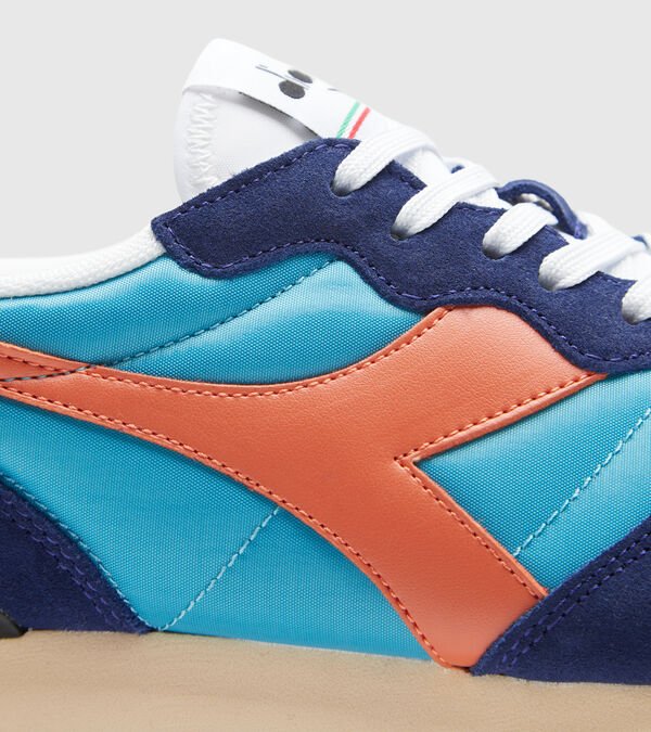 Diadora Camaro Men's Trainers Blue / White / Brown | 423809-UK