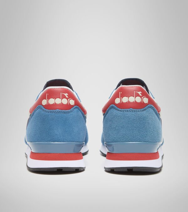 Diadora Camaro Men's Trainers Blue / White / Red | 519746-UK