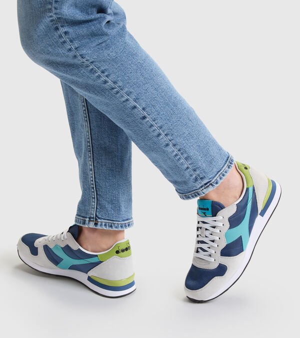 Diadora Camaro Women's Trainers Grey / Blue | 480932-UK