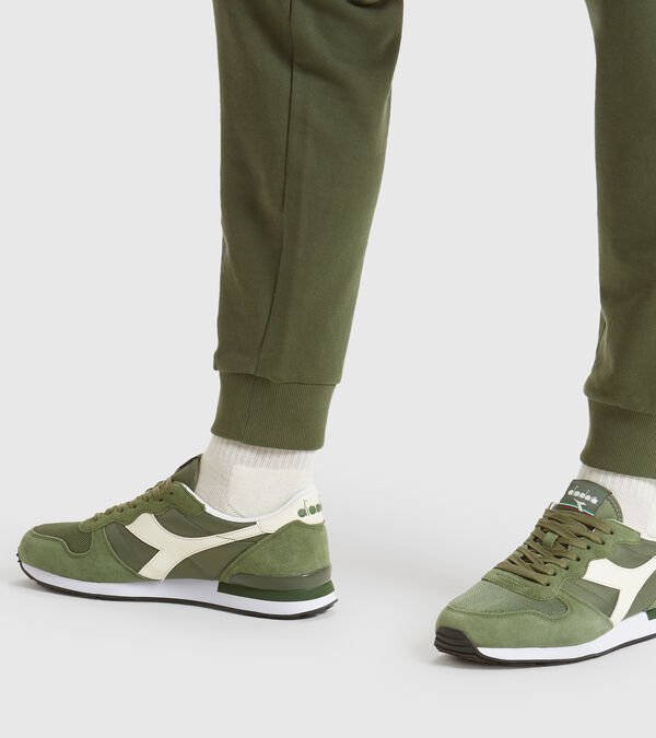 Diadora Camaro Women's Trainers Olive / Green / White | 379204-UK