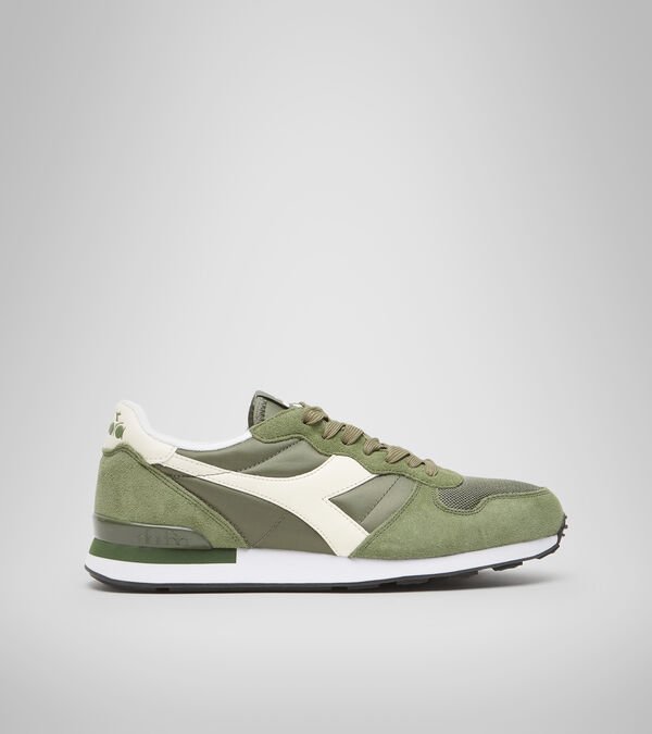 Diadora Camaro Women\'s Trainers Olive / Green / White | 379204-UK