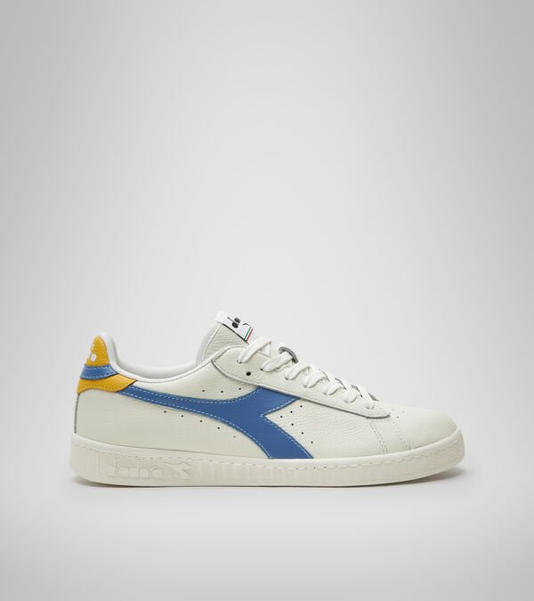 Diadora Game L Low Women\'s Trainers White / Blue / Yellow | 368957-UK