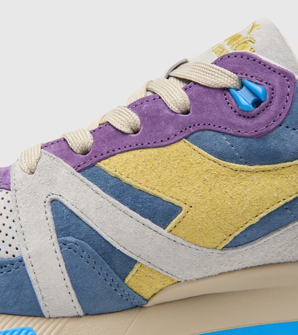 Diadora N9000 Trivial Pursuit Women's Trainers Blue / Multi | 586091-UK