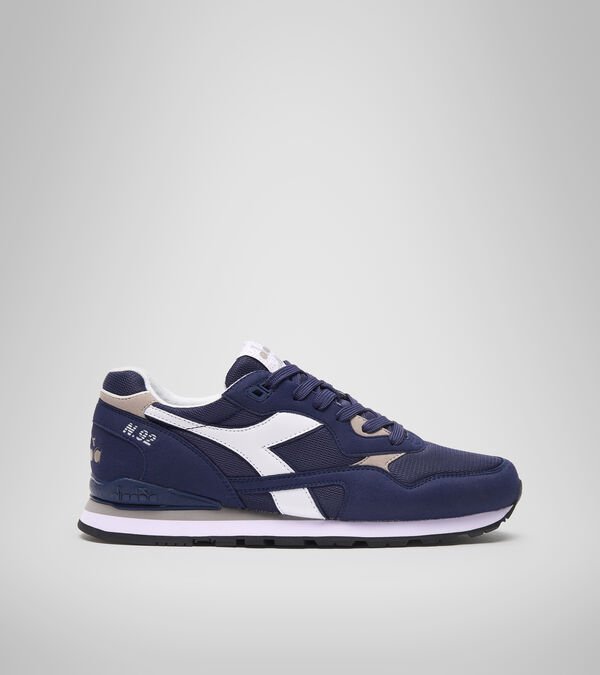 Diadora N.92 Men\'s Trainers Blue | 927413-UK