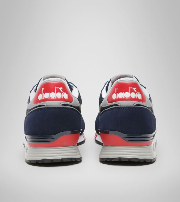 Diadora Titan Men's Trainers Blue / Grey / Red | 754293-UK